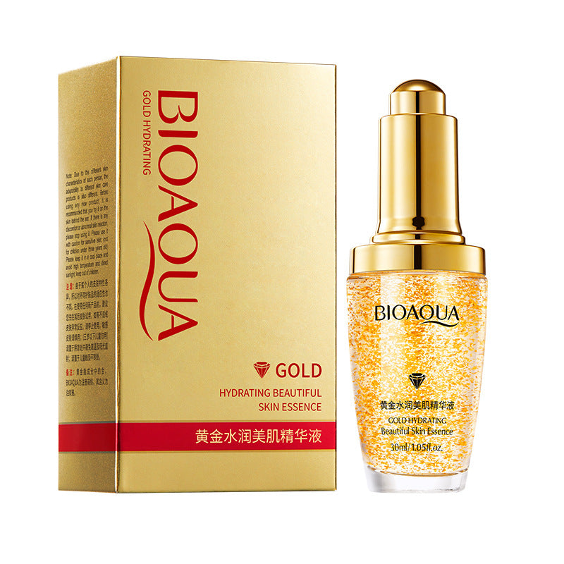 BIOAQUA 24K Gold Face Serum Anti Aging Hyaluronic Acid Skin Moisturizer