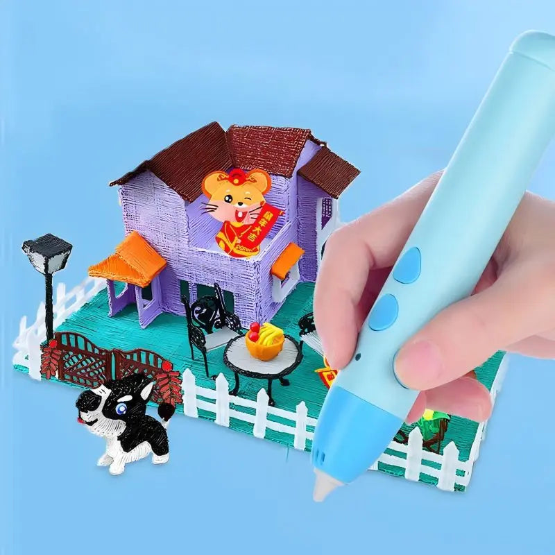 Safe Low-Temperature 3D Printing Pen for Kids - 5