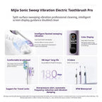 Mijia Sonic Electric Toothbrush Pro Smart Rechargeable Sonic Toothbrush