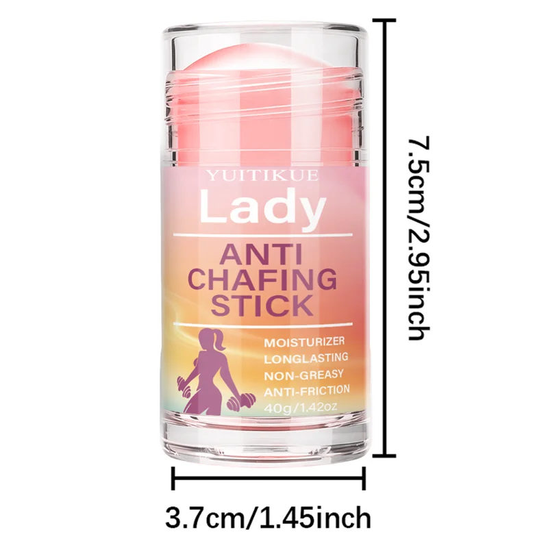 Anti Chafing Balm Stick Sweat Resistant Skin Protection for Women - 14