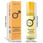 Heyxi Pheromone Cologne Oil Roll On Fragrance for Men