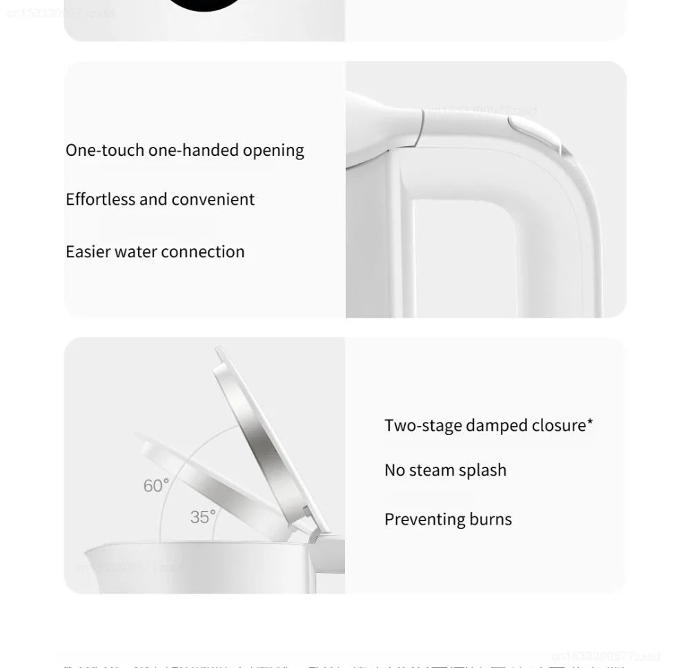 Mijia Smart Electric Kettle 3 Stainless Steel Rapid Boiling Water Heater - 34