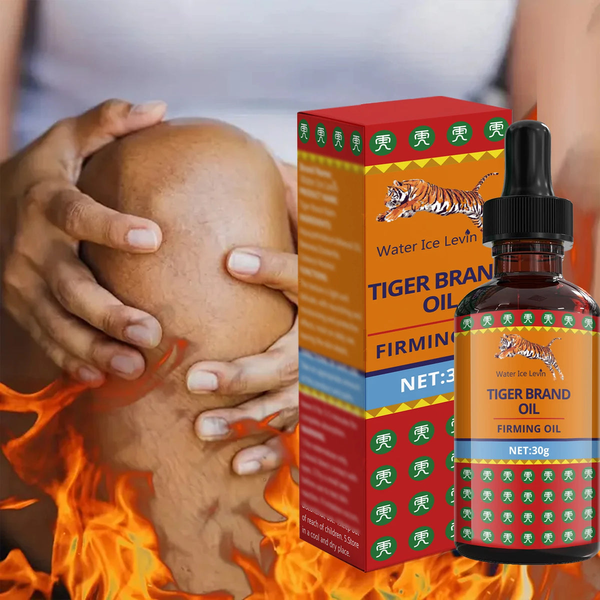 Tiger Brand Muscle Relaxation Oil Joint and Deep Tissue Massage Cream