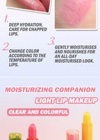 Peinifen Fruit Magic Lip Balm Set Color Changing Moisturizing Lipstick