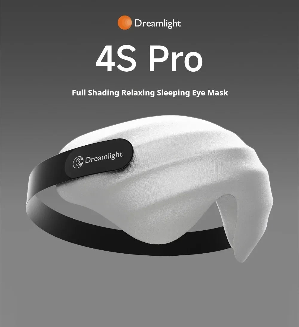 Dreamlight 4S Pro Silk Eye Mask Sleep Aid Light Blocking Sleep Cover