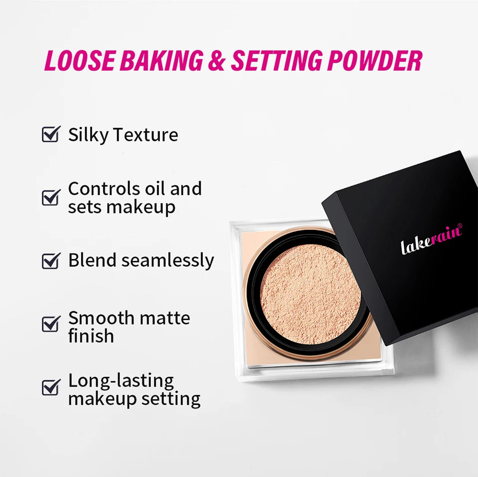 Matte Setting Powder for Smooth Flawless Makeup Finish