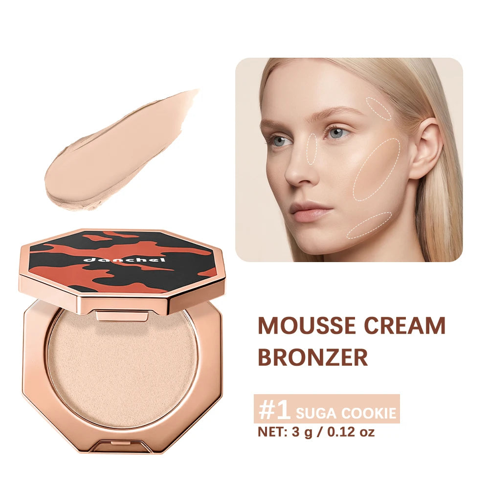 Cream Mousse Contour Bronzer for Sculpted Natural Finish