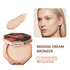 Cream Mousse Contour Bronzer for Sculpted Natural Finish