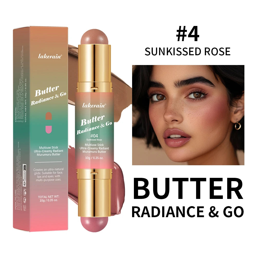 Dual-Ended Cream Blush and Bronzer Stick - 24