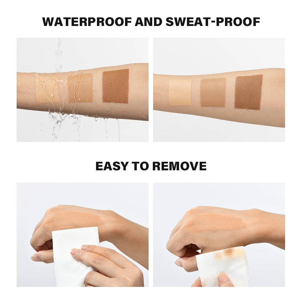 Waterproof Leg Makeup Foundation for Flawless Skin - 6