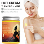 YUITIKUE Turmeric Mint Hot Cream Firming and Moisturizing Body Lotion