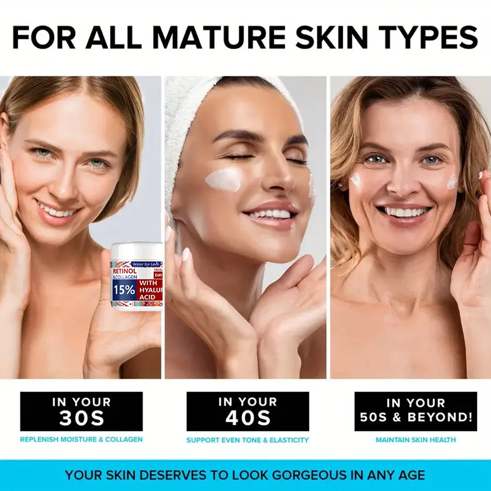 Retinol Collagen Lifting Cream Anti Wrinkle Face Moisturizer 50g
