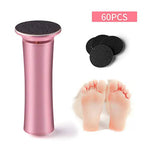 Electric Foot File Callus Remover Dead Skin Grinder Pedicure Tool
