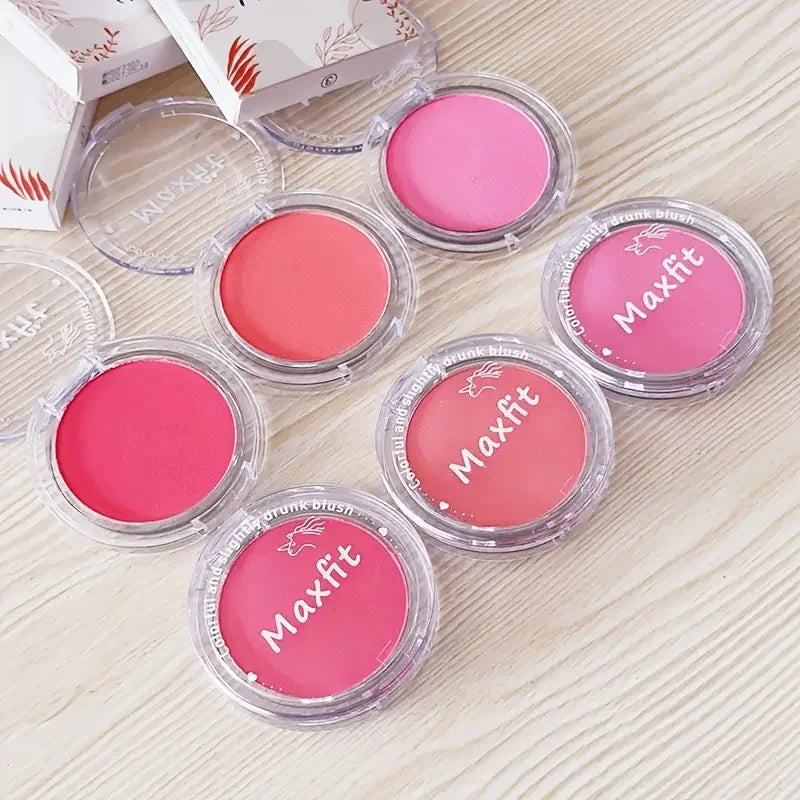 Maxfit Matte Powder Blusher Waterproof Long Lasting Face Makeup