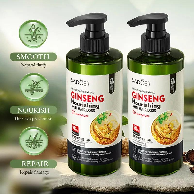 Sadoer Ginseng Anti Hair Loss Shampoo Nourishing Scalp Treatment 500ml - 2