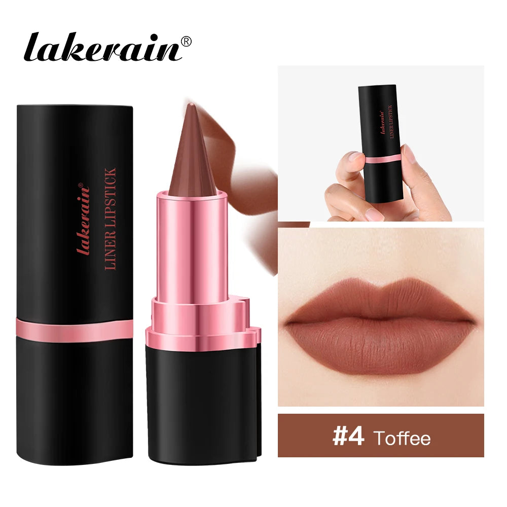 2-in-1 Waterproof Matte Lipstick and Lip Liner
