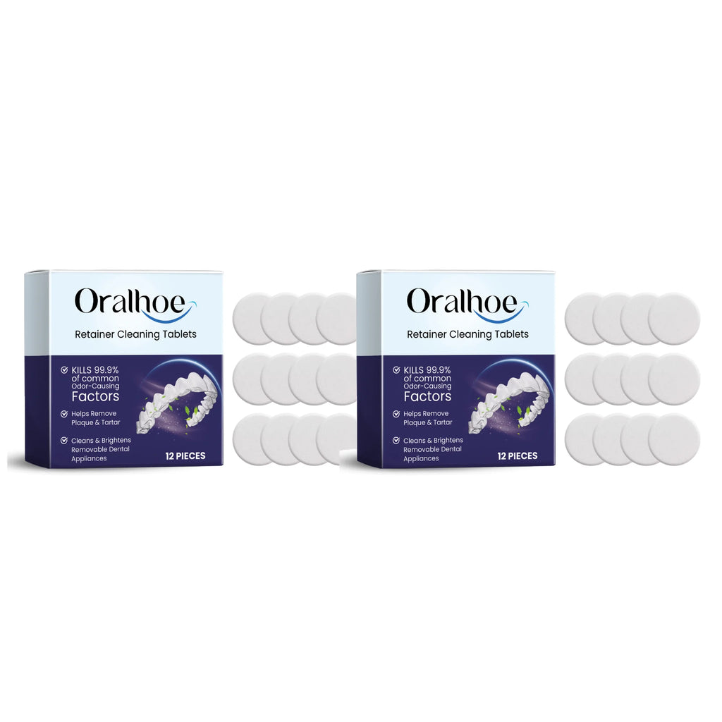 Effervescent Denture and Retainer Cleaning Tablets