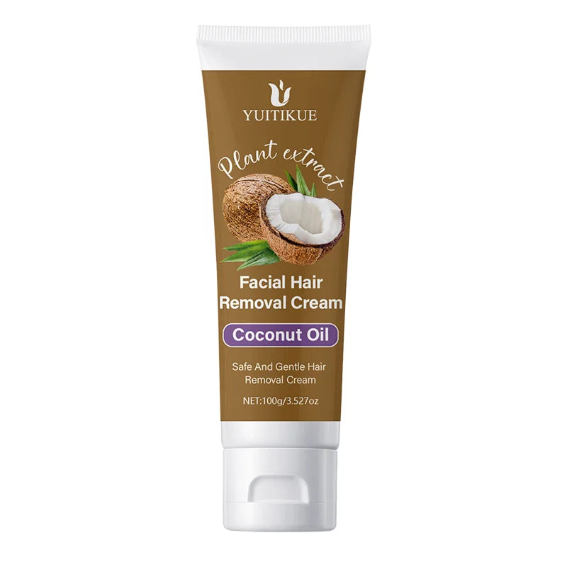 Lip Hair Removal Cream 100g Painless Facial Hair Remover