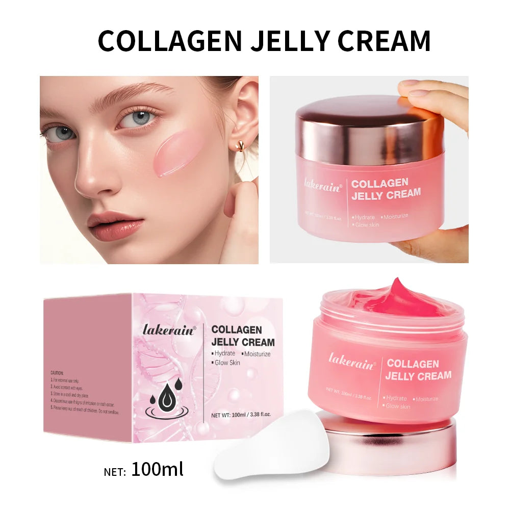 Collagen Jelly Face Cream for Deep Hydration and Skin Firming
