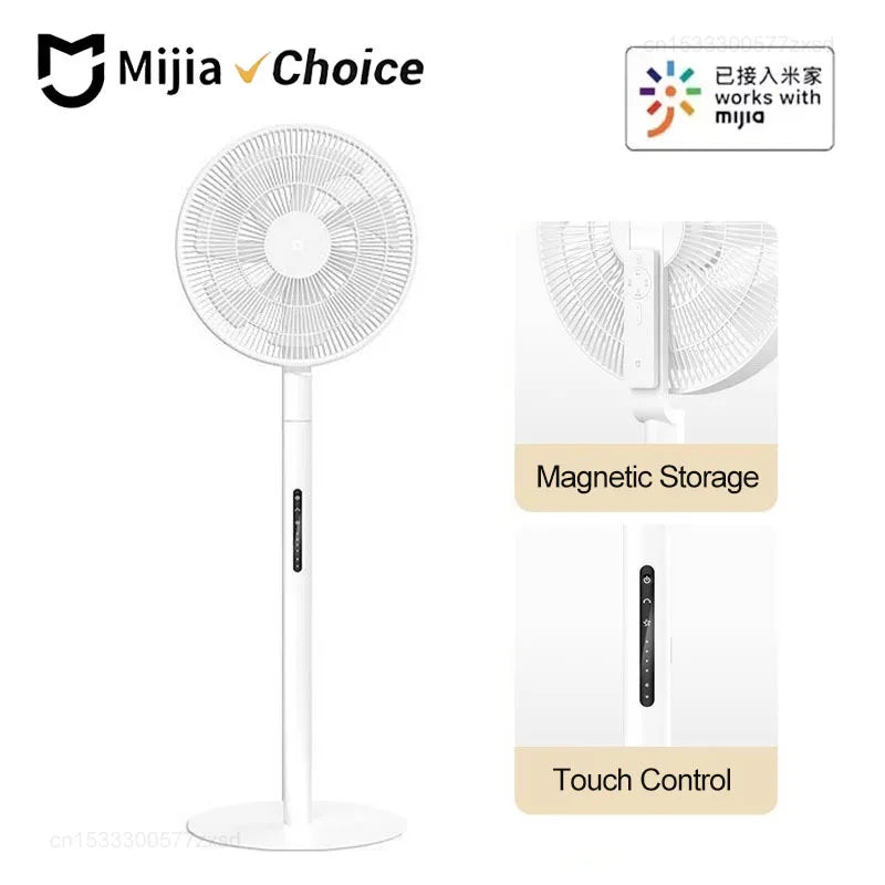 Mijia Smart DC Inverter Floor Fan Pro Ultra Thin Portable Pedestal Fan