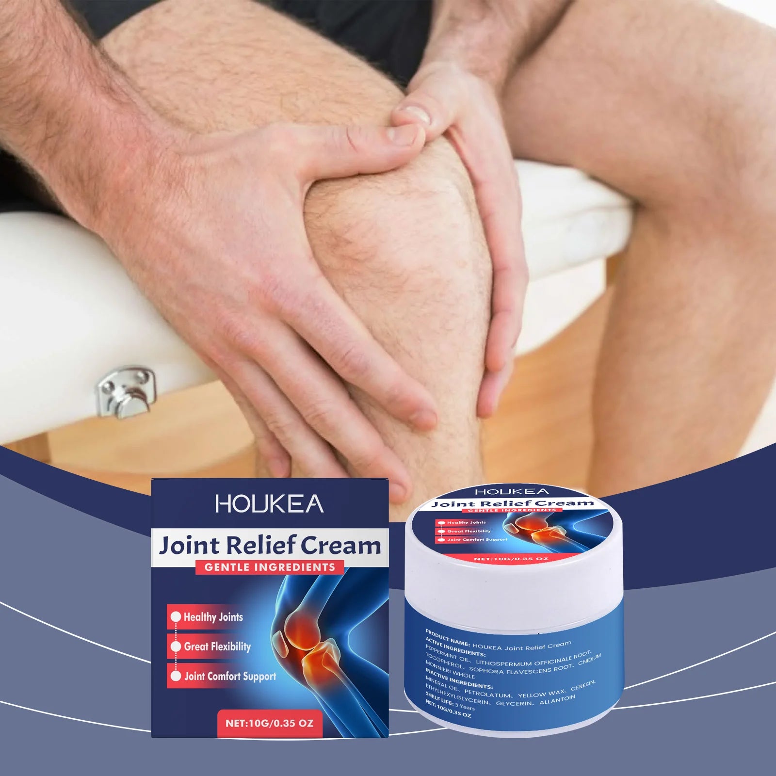 Joint Relief Massage Cream for Soothing Muscle and Joint Discomfort - 7