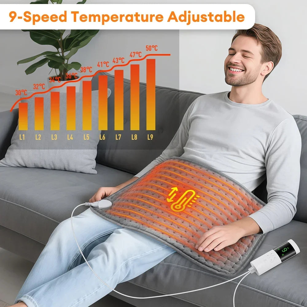 Electric Heating Pad for Back and Muscle Relief