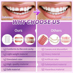 Comfort Fit Cosmetic Silicone Dentures for Natural Smile