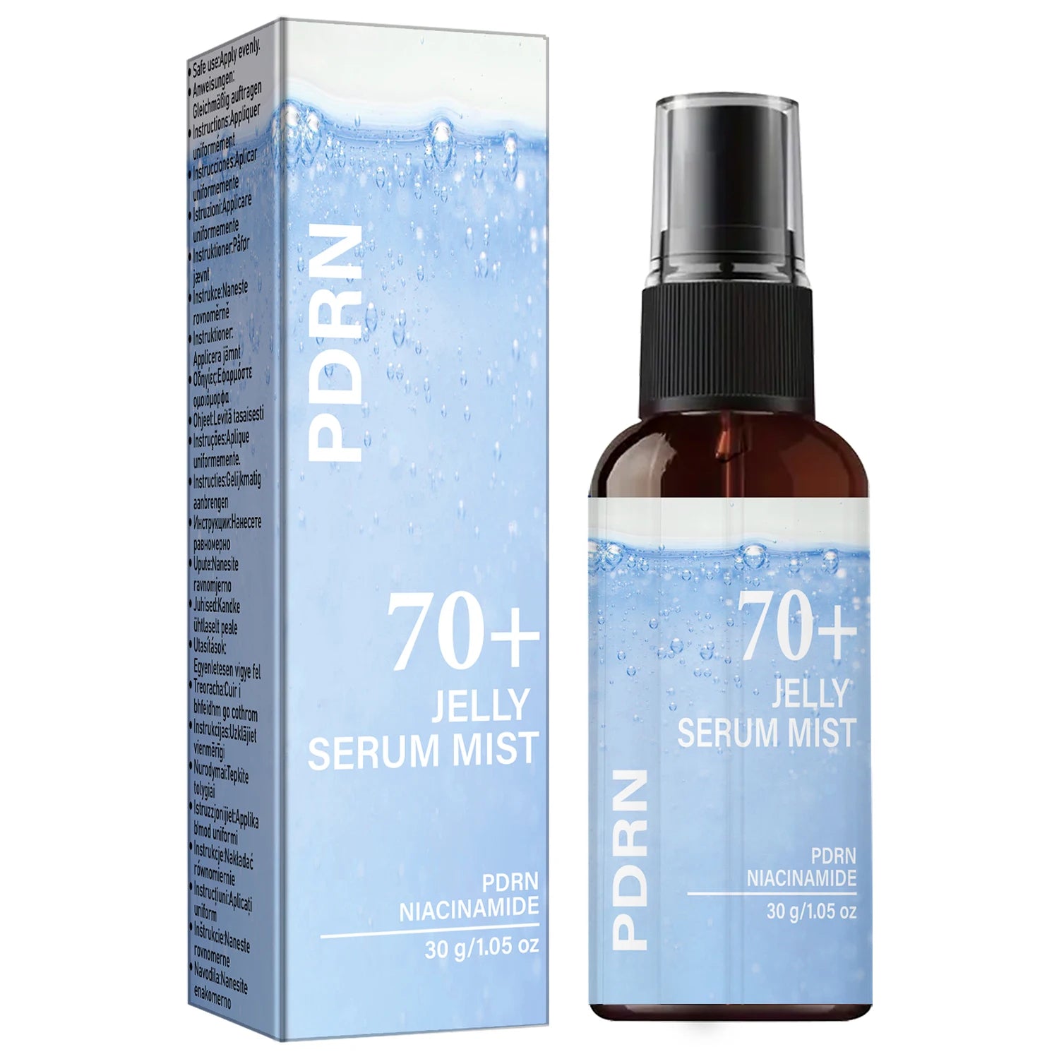 PDRN Jelly Serum Mist Collagen Niacinamide Hydrating Face Spray 30g - 7