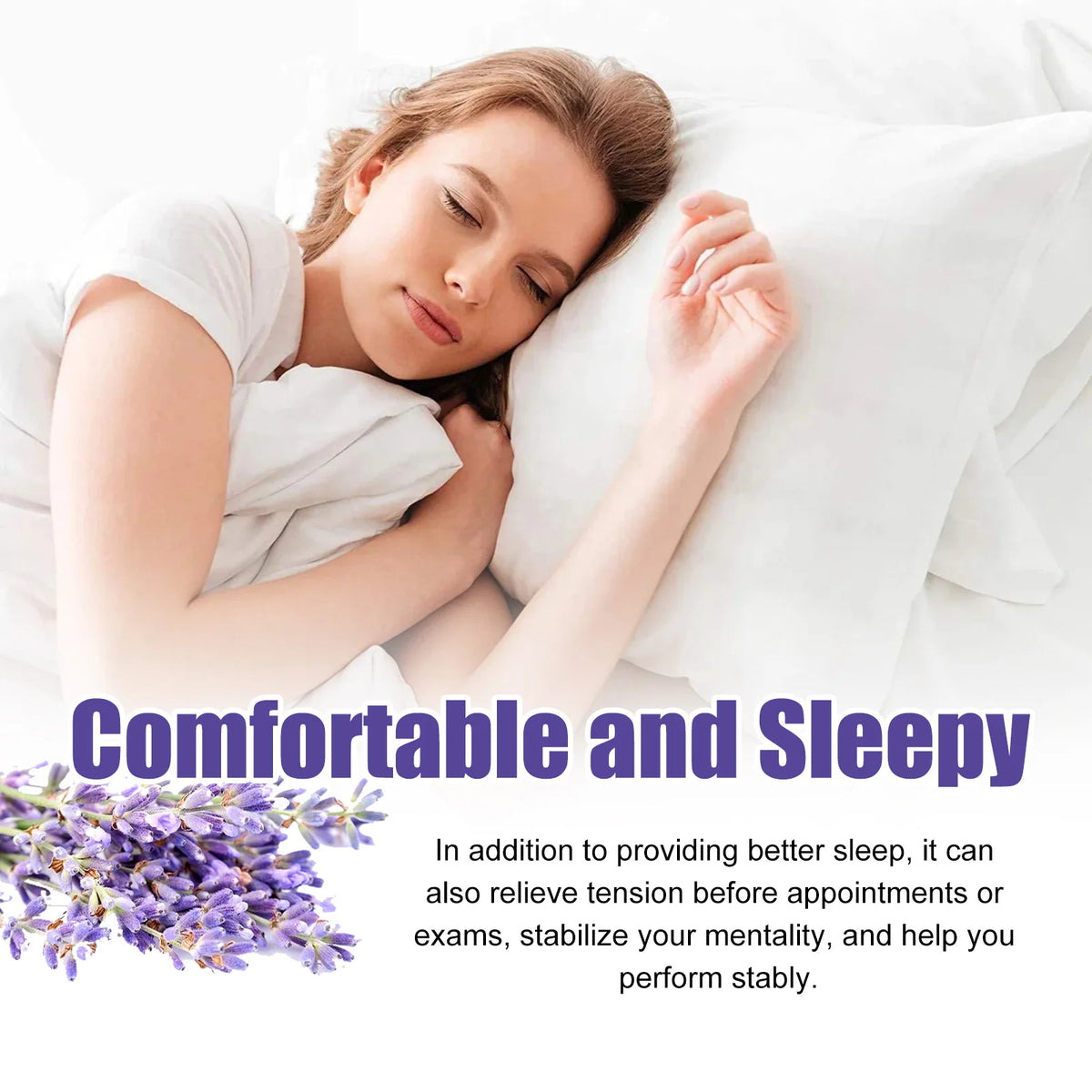 Lavender Calming Sleep Mist for Restful Nights