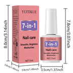 YUITIKUE 7-in-1 Nail Treatment Polish Moisturizing Base and Top Coat