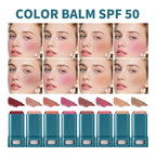SPF 50 Hydrating Blush Stick for Face and Lips
