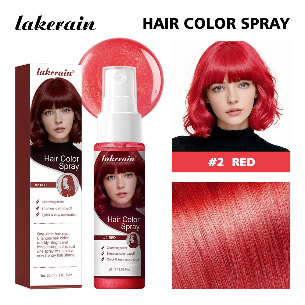 Temporary Hair Color Spray for Instant Styling