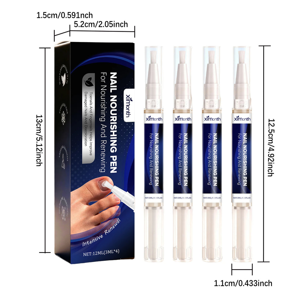 Nourishing Nail Repair Oil Pen for Damaged and Brittle Nails