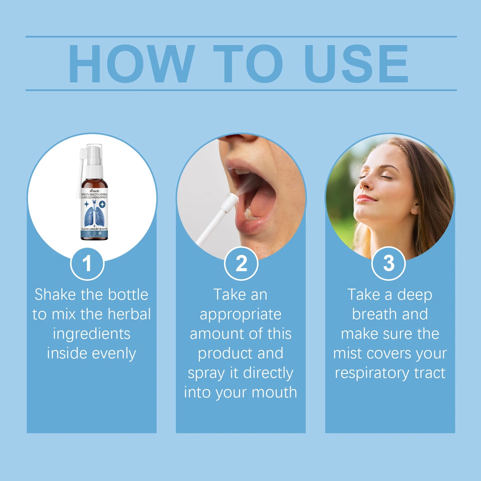 Herbal Throat and Nasal Cleansing Spray - 12