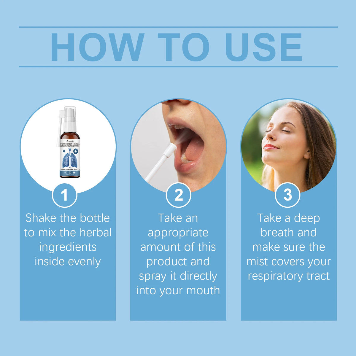 Herbal Throat and Nasal Cleansing Spray