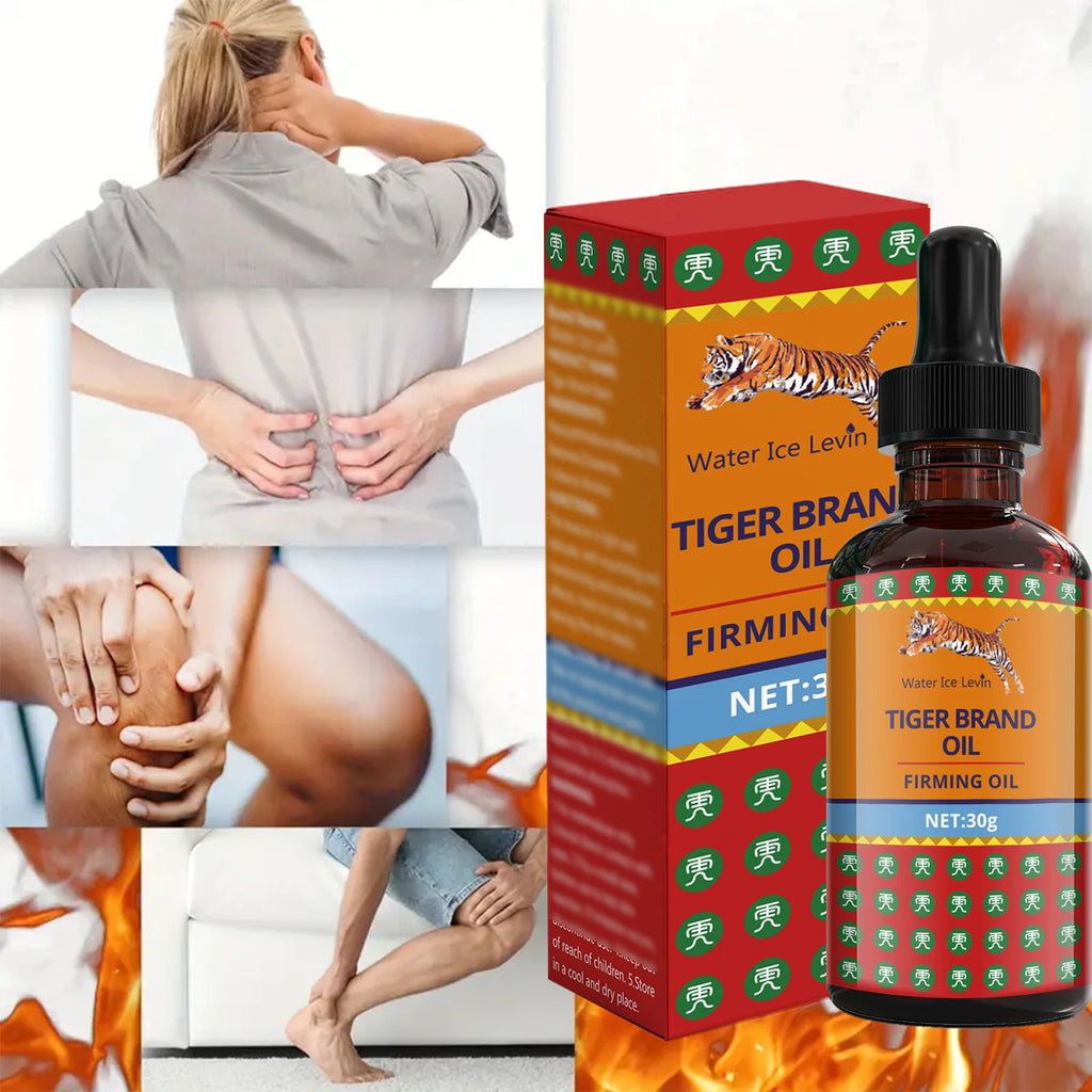 Tiger Brand Muscle Relaxation Oil Joint and Deep Tissue Massage Cream