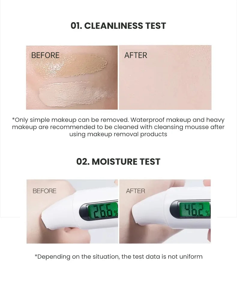 Amino Acid Facial Cleansing Mousse Deep Pore Foam Wash and Makeup Remover - 13