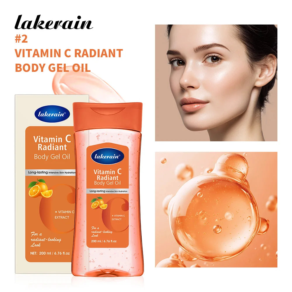 Radiant Cocoa Body Gel Oil for Deep Hydration and Glowing Skin