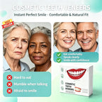 Comfortable Fit Silicone Denture Set with Storage Case