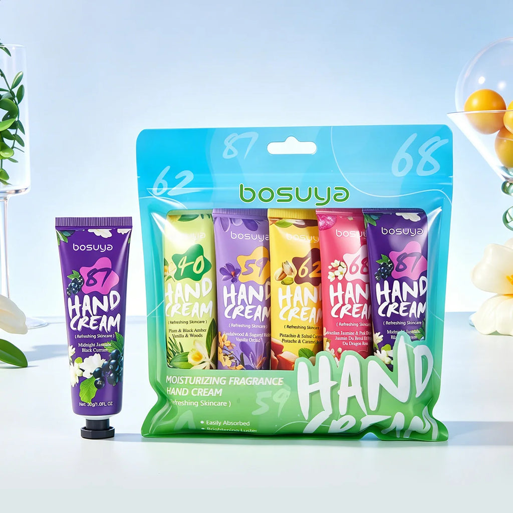Bosuya Moisturizing Hand Cream Set Hydrating Lotion for Dry Skin