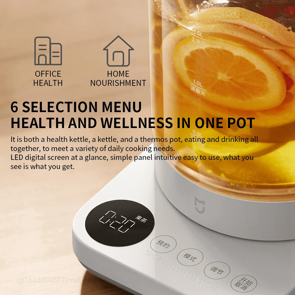 Mijia Multifunctional Electric Health Pot 1.5L Tea Kettle N1 - 2