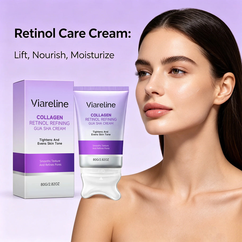 Collagen Retinol Sculpting Gua Sha Facial Cream