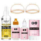 Goiple Lace Wig Adhesive Kit Melting Spray and Hair Wax Stick Set