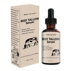 Beef Tallow Face Serum with Manuka Honey Moisturizing Firming Oil
