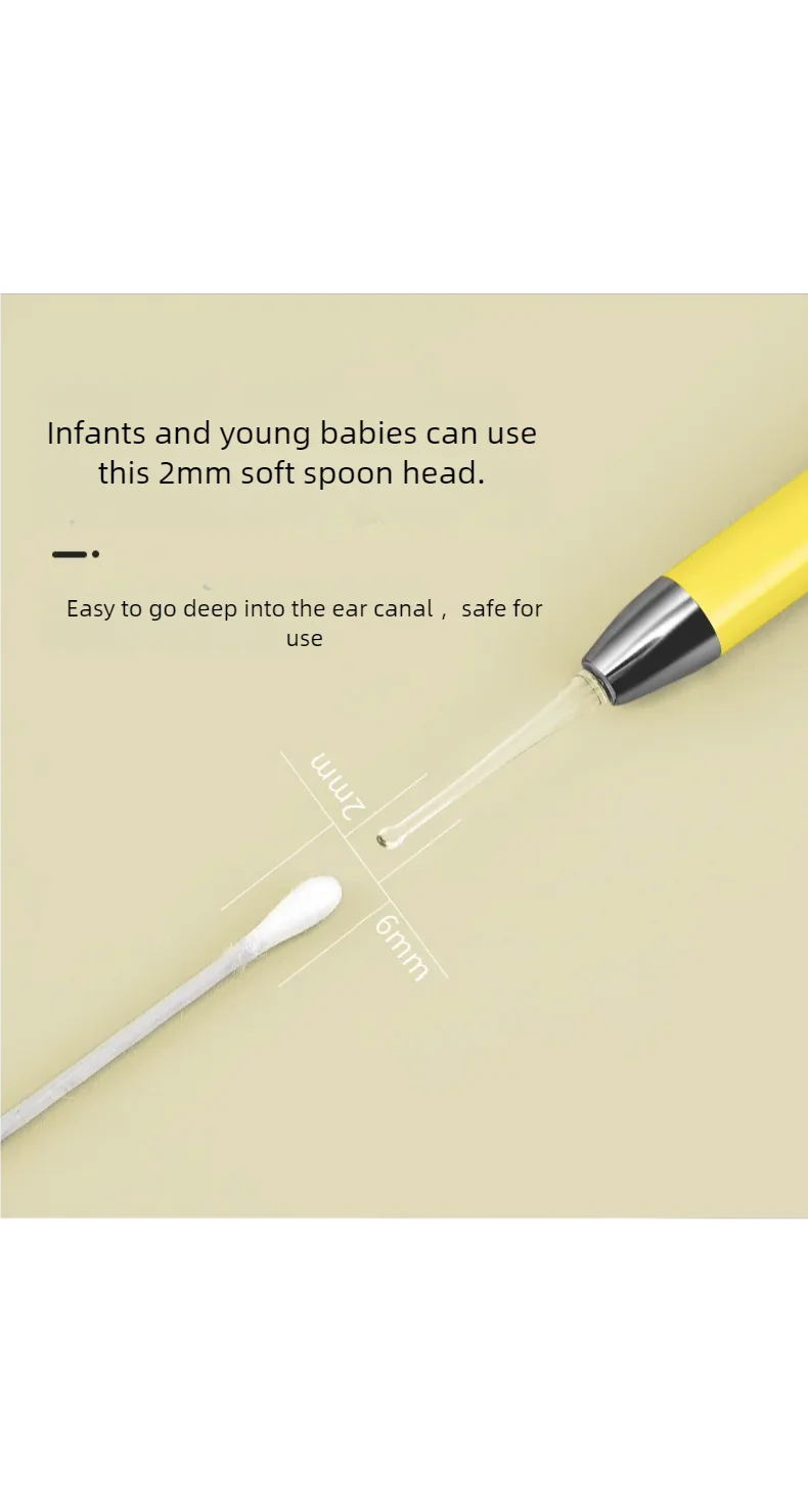 LED Light Ear Wax Removal Tool Kit for Adults and Children - 11