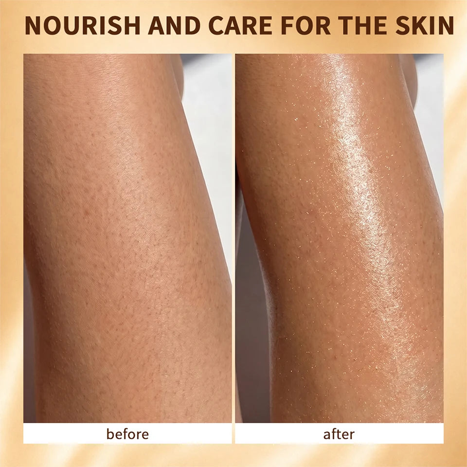 Sunlit Glow Shimmer Body Oil with Vanilla and Cocoa