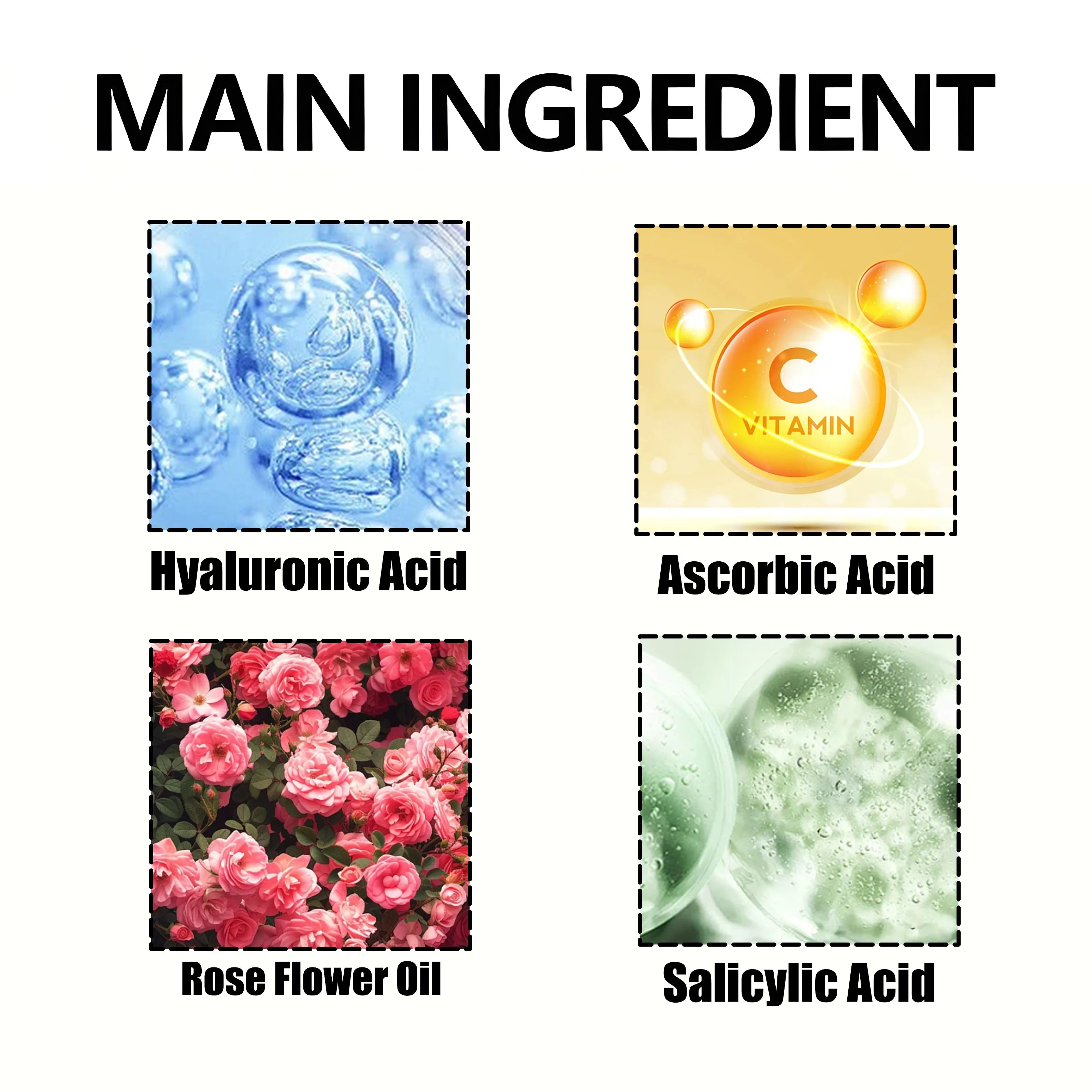 Rose Foot Deodorant Cream Long Lasting Odor Control and Moisturizer - 6