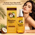 Coconut Firming Body Oil for Skin Hydration and Elasticity