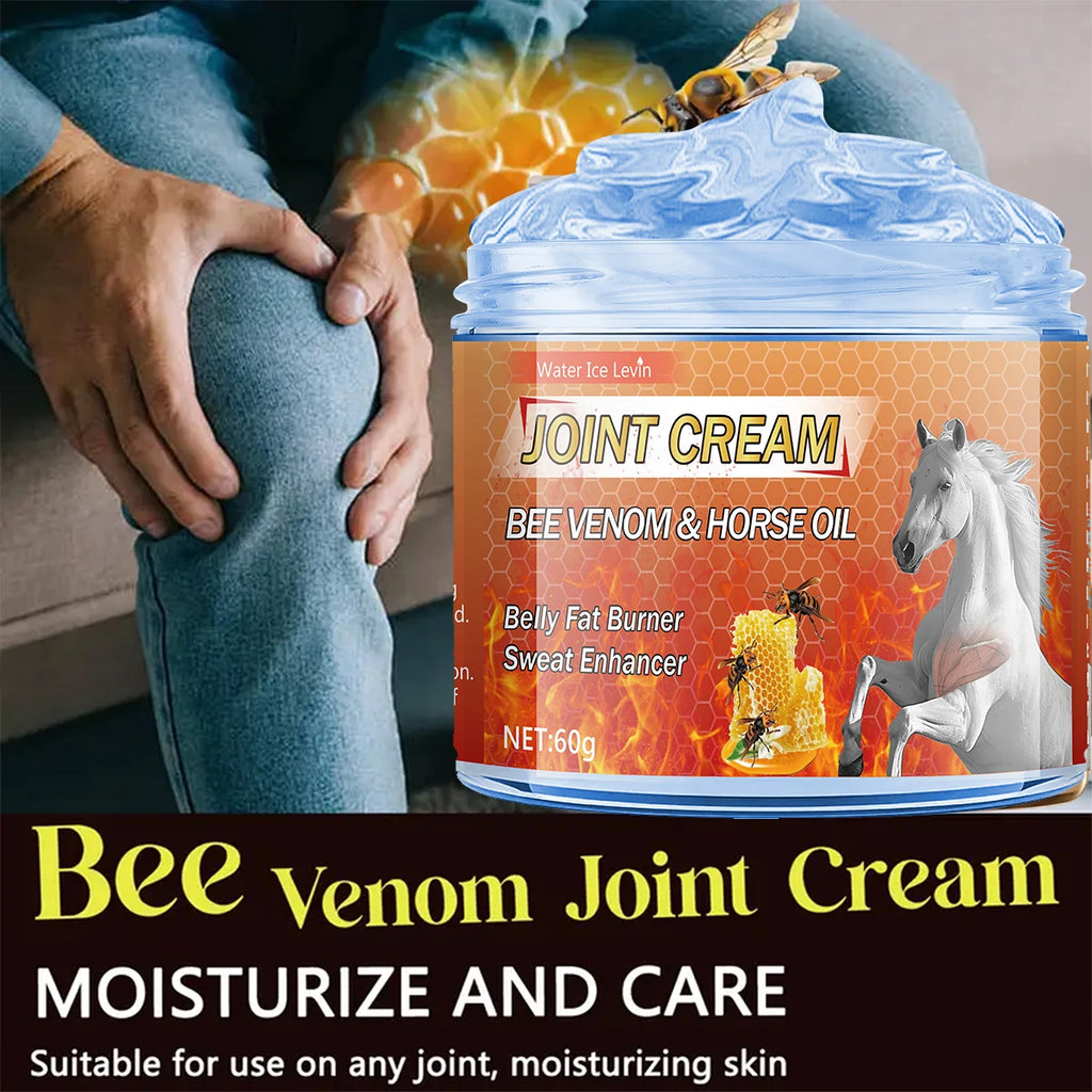 Bee Venom and Horse Oil Joint Cream Moisturizing Recovery Balm 60g