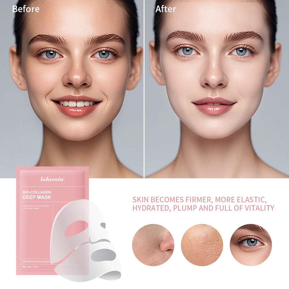 Bio-Collagen Deep Hydrating Face Mask for Pore Tightening